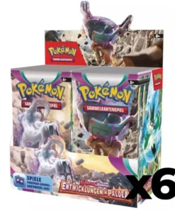 Pokemon Developments in Paldea Case (6 Displays)