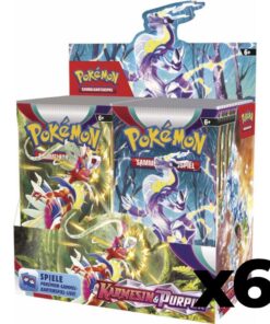 Pokemon Crimson & Purple Case (6 Displays)