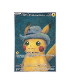 Pokémon-Karte x Van Gogh Museum Pikachu mit grauem Filzhut 085 Promo (ENG)