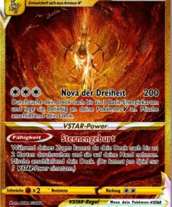 Arceus VSTAR (CRZ GG70) – Pokemon Alternatives Artwork Karte aus Zenit der Könige Deutsch