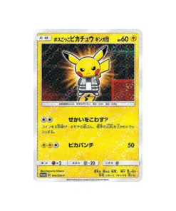Pokémon-Karte Sonne und Mond Promokarte SM-P 194/SM-P: Pikachu als Möchtegern-Boss