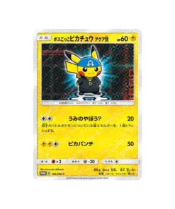 Pokémon-Karte Sonne und Mond Promokarte SM-P 192/SM-P: Pikachu als Möchtegern-Boss – Team Aqua